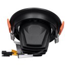 SLV 1005325 Numinos Move S Deckeneinbauleuchte Schwarz 2700K 55° 6,35cm