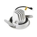 SLV 1005328 Numinos Move S Deckeneinbauleuchte Weiß/Schwarz 2700K 20° 6,35cm