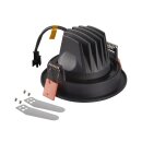 SLV 1005338 Numinos Move S Deckeneinbauleuchte Schwarz/Weiß 3000K 20° 6,35cm
