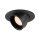 SLV 1005870 Numinos Gimble S Deckeneinbauleuchte Schwarz 2700K 40° 7cm