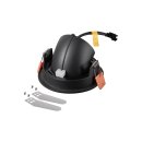 SLV 1005885 Numinos Gimble S Deckeneinbauleuchte Schwarz 3000K 20° 7cm