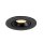 SLV 1005888 Numinos Gimble S Deckeneinbauleuchte Schwarz 3000K 40° 7cm