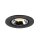 SLV 1005893 Numinos Gimble S Deckeneinbauleuchte Schwarz/Chrom 30000K 55° 7cm