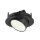 SLV 1005910 Numinos Gimble S Deckeneinbauleuchte Schwarz/Weiß 4000K 55° 7cm