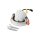 SLV 1005914 Numinos Gimble S Deckeneinbauleuchte Weiß/Chrom 4000K 20° 7cm