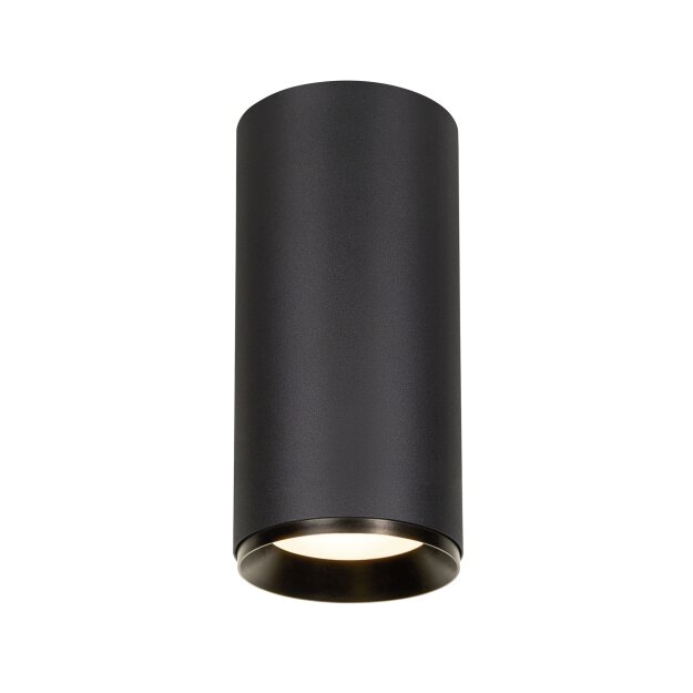 SLV 1005771 Numinos Dali XL Deckenaufbauleuchte Schwarz 36W 4000K 24° 25,8cm