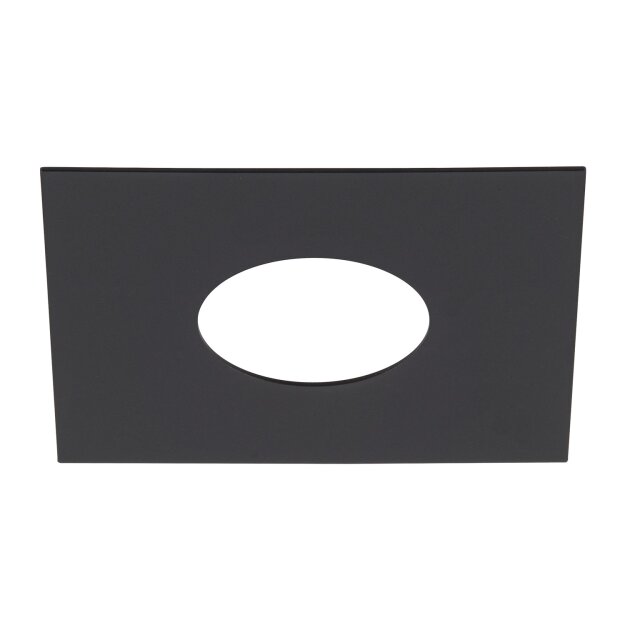 SLV 1006137 Numinos XS Einbaurahmen eckig 160/70mm Schwarz 16cm