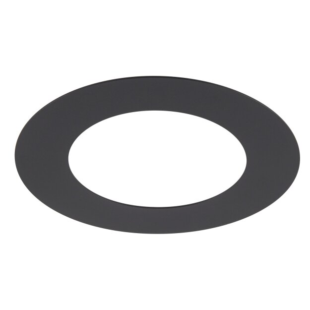 SLV 1006147 Numinos L Einbaurahmen rund 240/150mm Schwarz 5,3cm