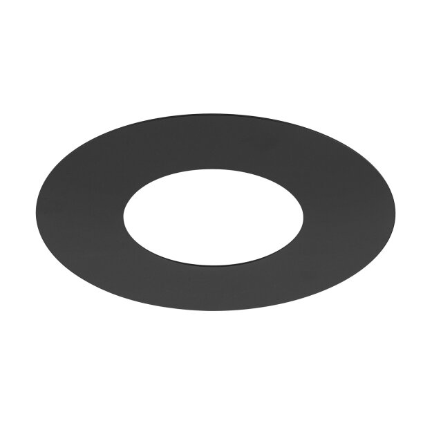 SLV 1006143 Numinos M Einbaurahmen rund 240/120mm Schwarz 5,3cm