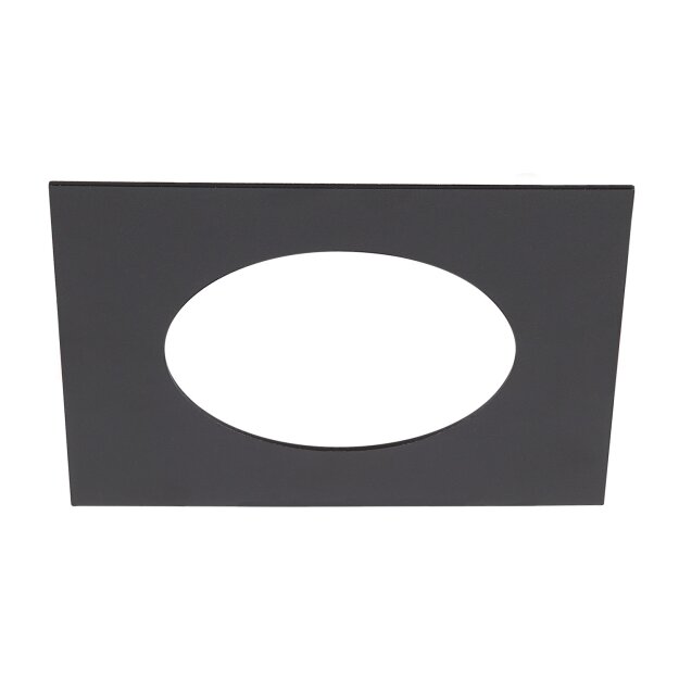 SLV 1006141 Numinos S Einbaurahmen eckig 160/100mm Schwarz 16cm