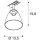 SLV 1006155 Para Cone GL GU10 1 Phasen Spot Schwarz/Transparent 22cm