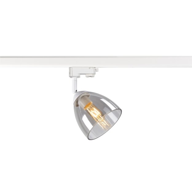 SLV 1006158 Para Cone GL GU10 3 Phasen Spot Weiß/Transparent 25cm