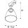SLV 1006158 Para Cone GL GU10 3 Phasen Spot Weiß/Transparent 25cm