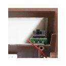 SLV 1005157 Sitra L Wandleuchte up/down LED Outdoor Wandaufbauleuchte Rost farbend CCT Switch 3000/4000K 30cm