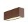 SLV 1005157 Sitra L Wandleuchte up/down LED Outdoor Wandaufbauleuchte Rost farbend CCT Switch 3000/4000K 30cm