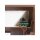 SLV 1005157 Sitra L Wandleuchte up/down LED Outdoor Wandaufbauleuchte Rost farbend CCT Switch 3000/4000K 30cm