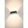 SLV 1005155 Sitra L Wandleuchte up/down LED Outdoor Wandaufbauleuchte Anthrazit CCT Switch 3000/4000K 30cm