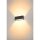 SLV 1005155 Sitra L Wandleuchte up/down LED Outdoor Wandaufbauleuchte Anthrazit CCT Switch 3000/4000K 30cm