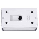 SLV 1005153 Sitra M Wandleuchte up/down LED Outdoor Wandaufbauleuchte Weiß CCT Switch 3000/4000K 20cm