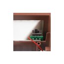 SLV 1005150 Sitra S Wandleuchte Single LED Outdoor Wandaufbauleuchte Rost farbend CCT Switch 3000/4000K 11,8cm