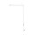 SLV 1005394 Worklight Tischleuchte Weiß 79W 4000K 80° 69,2cm