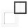 Set Funkwandsender EnOcean ENOA595WW und 1-fach Rahmen Serie A