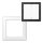 Set Funkwandsender EnOcean ENOA595WW und 1-fach Rahmen Serie AS