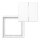 Set Funkwandsender EnOcean ENOLS995WW und 1-fach Rahmen Serie LS