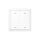 Set Funkwandsender EnOcean ENOLS995MPWW und 1-fach Rahmen Serie LS