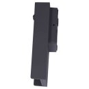 B-WARE SLV 1002954 Flatt Sensor Outdoor LED Wandaufbauleuchte 3000K IP65 Anthrazit 18x23x8 cm
