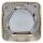 Busch-Jaeger Busch-Duro 2000 SI Set: Antennensteckdose EDA 302 F + 1743-03-212 Abdeckung + 2511-212 1-fach Rahmen Cremeweiß