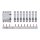 Siemens Set 1x FI-Schalter 5SV3344-6 + 8x LS-Schalter 5SL6116-6 + 1x Sammelschiene 5ST3624