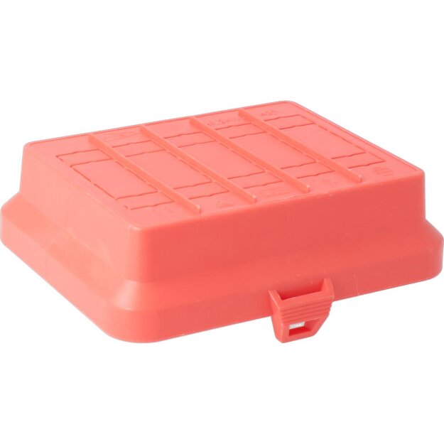 Kaiser AT2276 Steckbar Frontteil AK2, unbestückt, rot für 5x 3/4/5-polig GST18 / WINSTA MIDI 125x100x36 mm