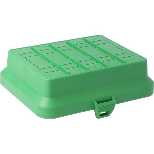 Kaiser AT2277 Steckbar Frontteil AK2, unbestückt, grün für 5x 3/4/5-polig GST18 / WINSTA MIDI 125x100x36 mm
