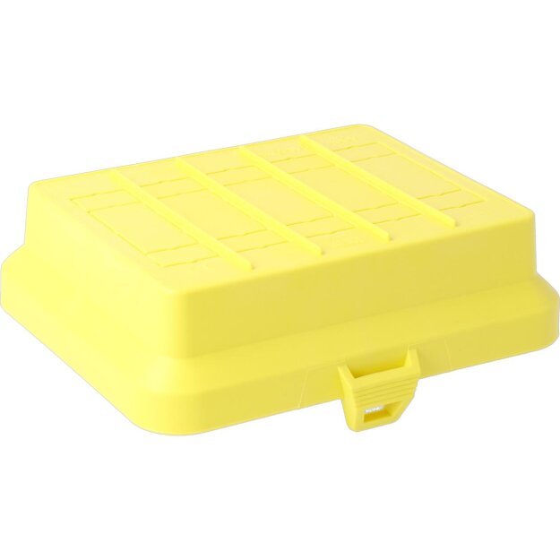Kaiser AT2304 Steckbar Frontteil AK2, unbestückt, gelb für 5x 3/4/5-polig GST18 / WINSTA MIDI 125x100x36 mm