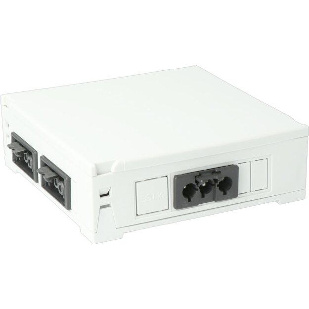 Kaiser AT2534 Steckbar 100% Gehäuse PD, Wieland GST18, in:3pol sw, out:4x 3pol sw 120x120x40 mm, lichtgrau