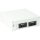 Kaiser AT3214 Steckbar Gehäuse PD, WAGO WINSTA, in:3pol H07V-U, out:2x 3pol sw 120x120x40 mm, lichtgrau