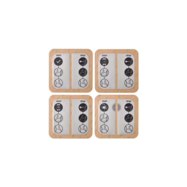 Hager XEVA310 Ladestation Zubehör Sticker witty RFID APP QR-Code