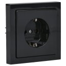 Busch-Jaeger Future Linear Set: SCHUKO Steckdose 20 EUC-81 + 1-fach Rahmen 1721-181K Anthrazit
