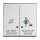 Busch-Jaeger 2CKA001751A3221 2058-24-83 Wippe DND/MUR Elektroniktaster