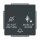 Busch-Jaeger 2CKA001751A3243 Klingeltaster Einsatz DND/MUR 2059 UC-81