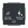 Busch-Jaeger 2CKA001751A3244 Klingeltaster Einsatz DND/MUR 2059 UC-885