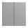 Busch-Jaeger 2CKA001751A3270 2570-20-83 Wippe 2-fach Elektroniktaster