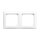 Busch-Jaeger 2CKA001754A4830 1732 NSK-914 Rahmen 2-fach beschriftbar