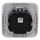 Busch-Jaeger 62762 UJ-214-WL BW Busch Wächter 180 flex Wireless Komplettset Komfort-Sensor Selectlinse Relais-Einsatz Reflex SI-Abdeckrahmen 1-fach Alpinweiß 2CKA006200A0191
