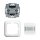 Busch-Jaeger 62762 UJ-214-WL BW Busch Wächter 180 flex Wireless Komplettset Komfort-Sensor Selectlinse Relais-Einsatz Reflex SI-Abdeckrahmen 1-fach Alpinweiß 2CKA006200A0191