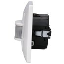 Busch-Jaeger 62762 UJ-914-WL Busch Wächter180 flex Wireless Komplettset Komfort-Sensor Selectlinse Relais-Einsatz balance SI-Abdeckrahmen 1-fach Alpinweiß 2CKA006200A0194