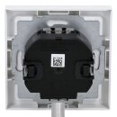Busch-Jaeger 62762 UJ-84-WL Busch Wächter 180 flex Wireless Komplettset Komfort-Sensor Selectlinse Relais-Einsatz future linear Abdeckrahmen 1-fach Studioweiß 2CKA006200A0195