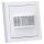 Busch-Jaeger 62762 UJ-84-WL Busch Wächter 180 flex Wireless Komplettset Komfort-Sensor Selectlinse Relais-Einsatz future linear Abdeckrahmen 1-fach Studioweiß 2CKA006200A0195