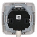 Busch-Jaeger 62764 UJ-214-WL Busch Wächter 180 flex Wireless Komplettset Komfort-Sensor Multilinse Relais Einsatz Reflex SI-Abdeckrahmen 1-fach Alpinweiß 2CKA006200A0259